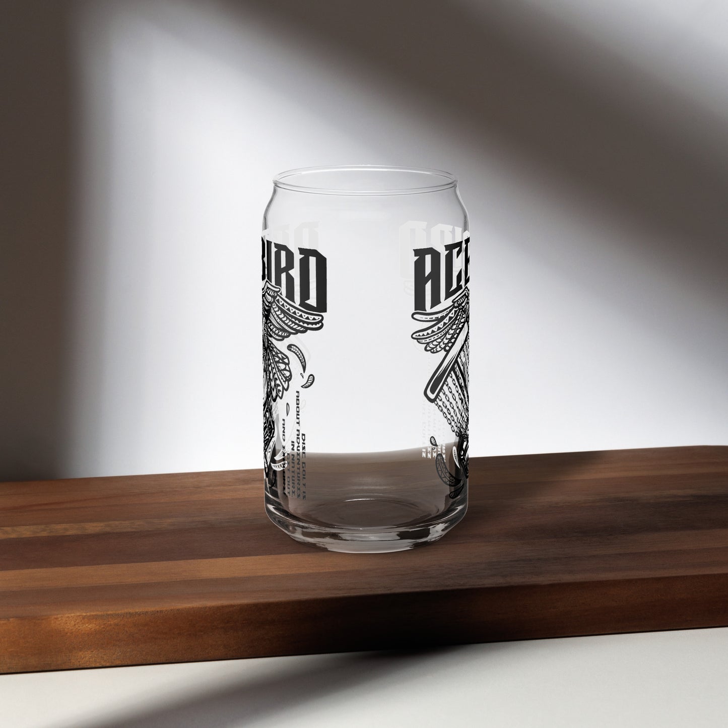 Acebird 'Tribal' | Can-Shaped Glass