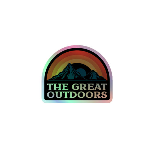 "The Great Outdoors" | Holographic stickers