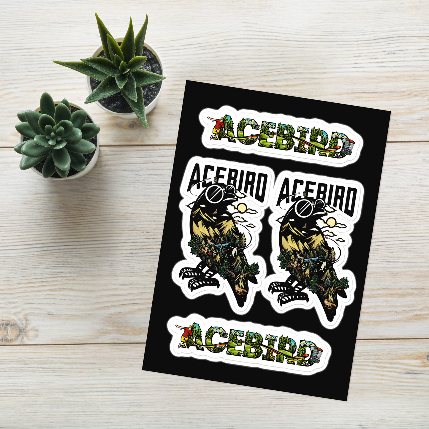 Acebird 'Adventures In Nature' Sticker Sheet