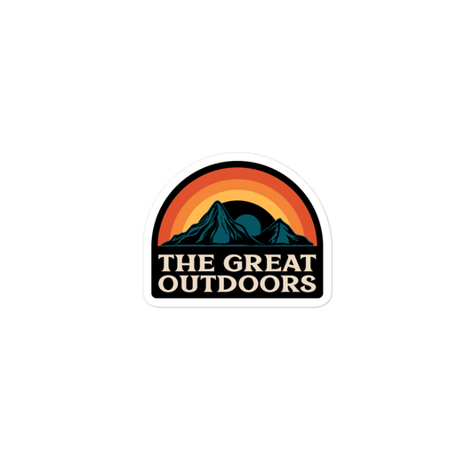 The Great Outdoors | Bubble-free sticker