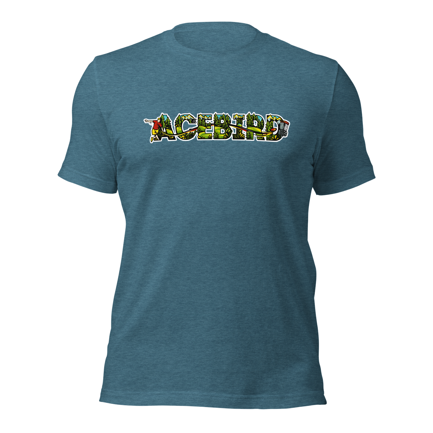 Acebird "Disc Golf In Nature" Uni T-Shirt