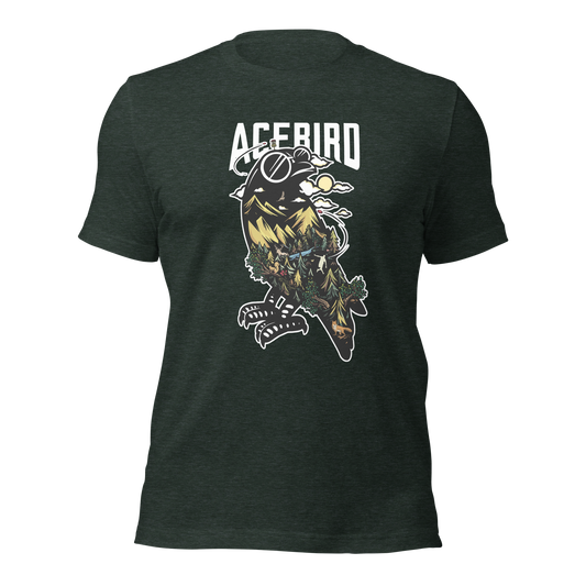 Acebird 'Adventures In Nature' Uni T-shirt