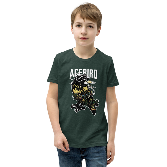 Acebird "Adventures In Nature" Youth Short Sleeve T-Shirt