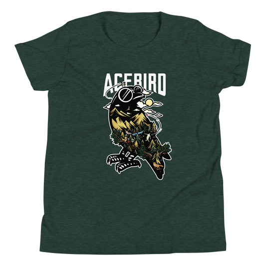 Acebird 'Adventures In Nature' | Youth Short Sleeve T-Shirt